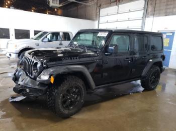  Salvage Jeep Wrangler