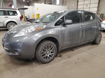  Salvage Nissan LEAF