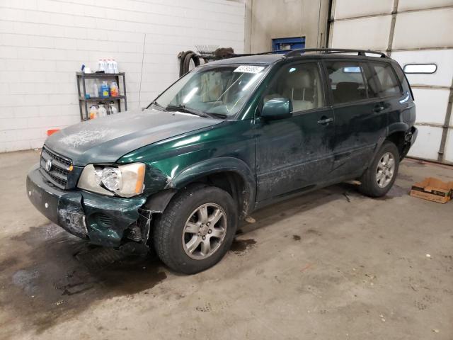  Salvage Toyota Highlander