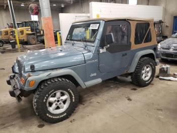  Salvage Jeep Wrangler