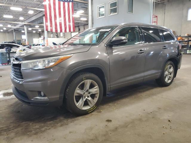  Salvage Toyota Highlander