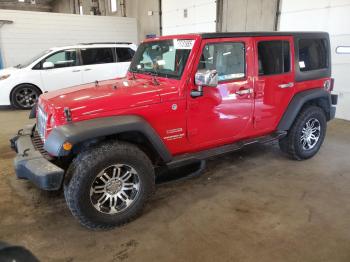 Salvage Jeep Wrangler