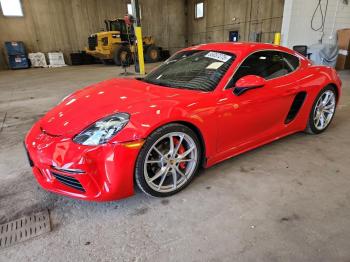  Salvage Porsche Cayman