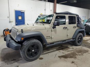 Salvage Jeep Wrangler