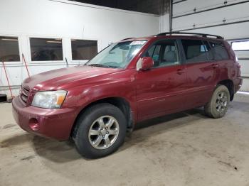  Salvage Toyota Highlander