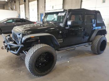  Salvage Jeep Wrangler