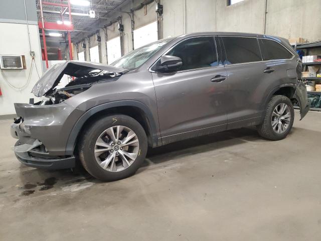  Salvage Toyota Highlander