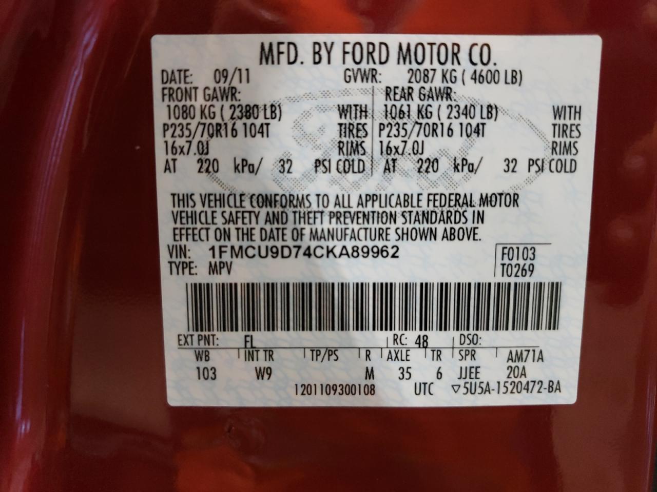 Ford Escape Xlt Image 11