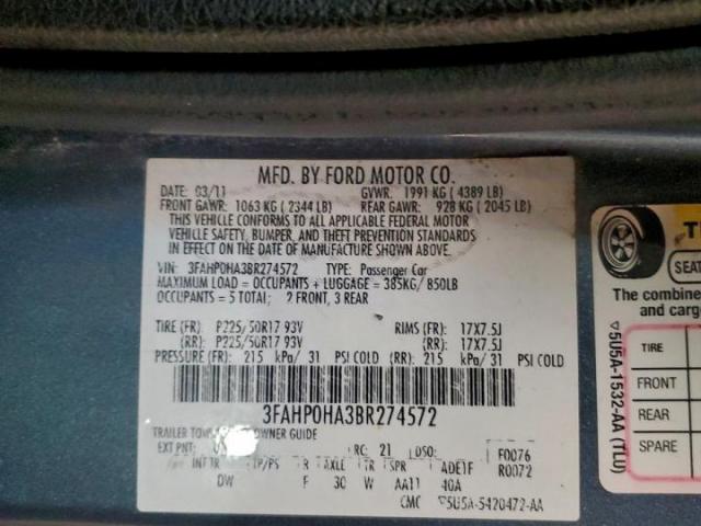 Ford Fusion Se Image 4