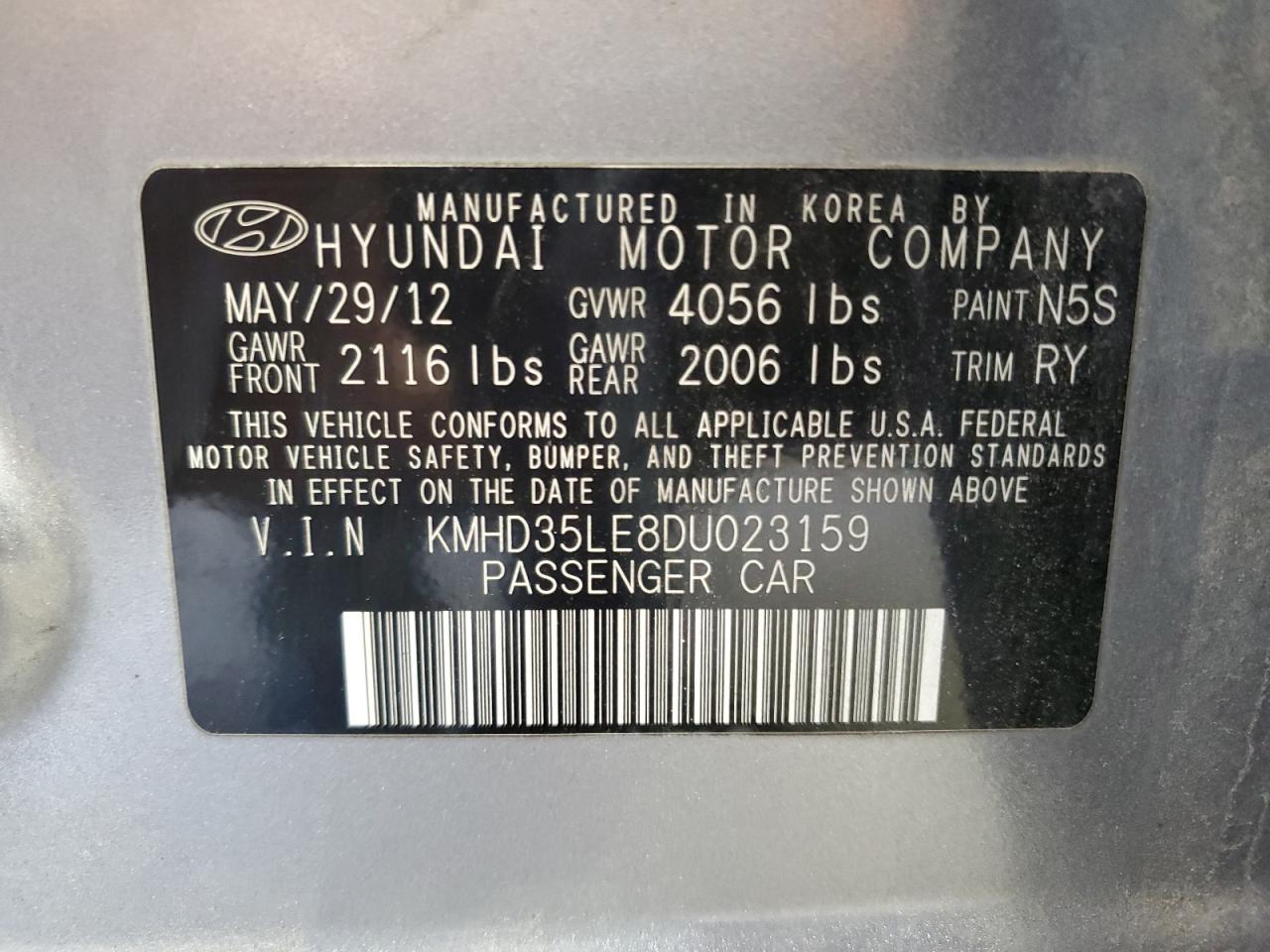 Hyundai ELANTRA Image 8