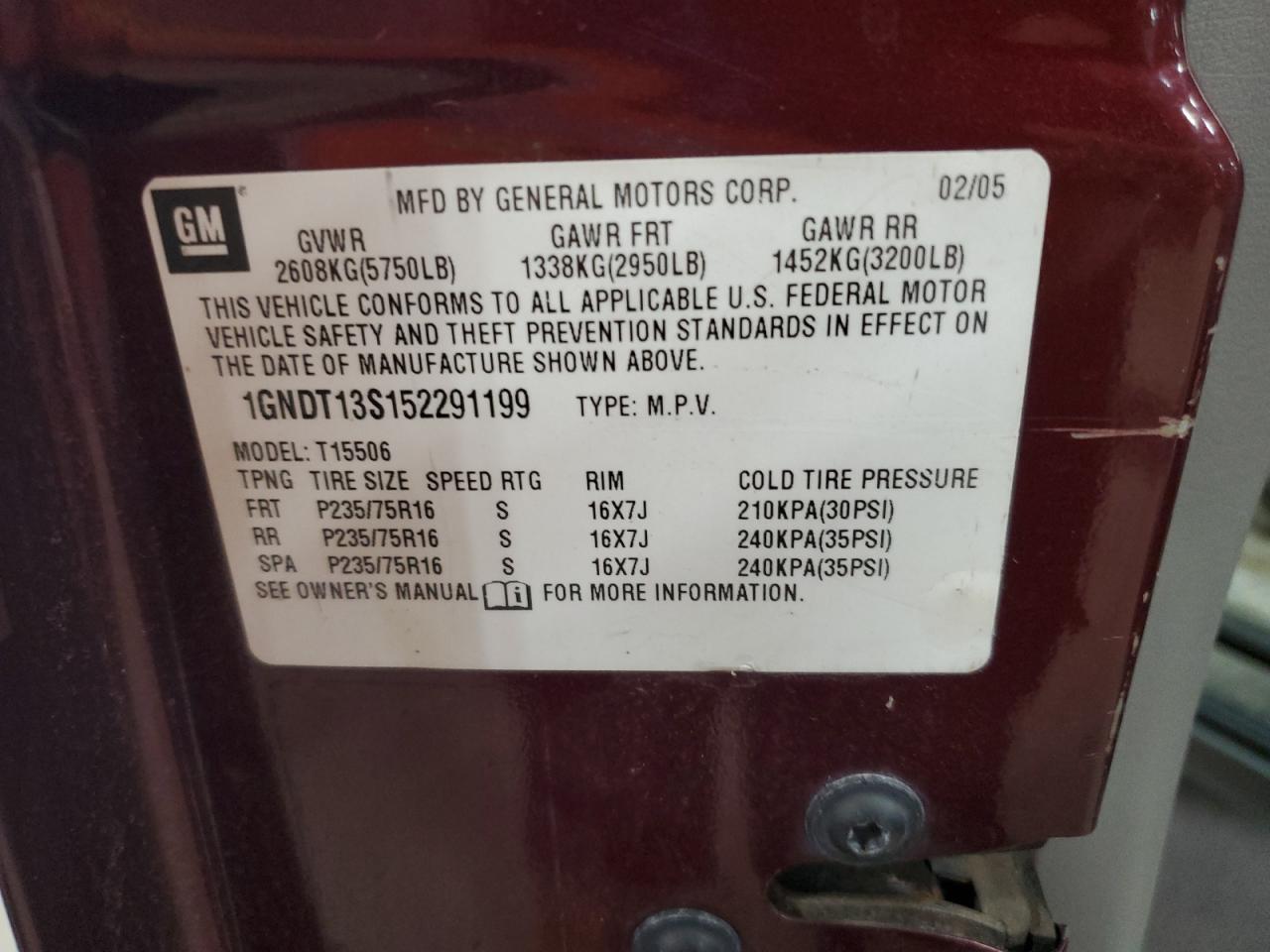 Chevrolet Trailblazer Ls Image 10