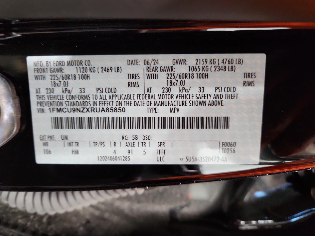 Ford Escape St Line Select Image 9