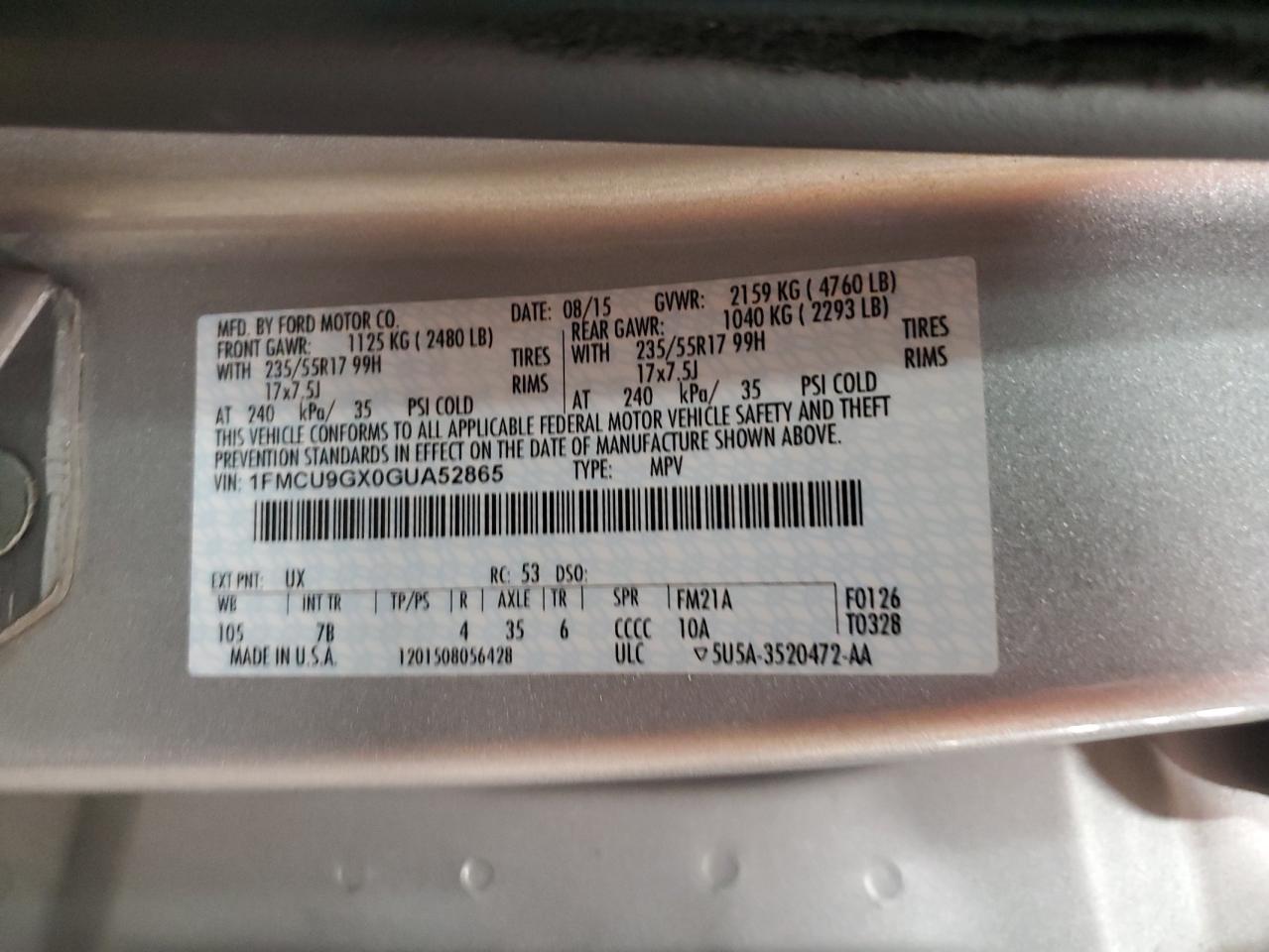 Ford Escape Se Image 7