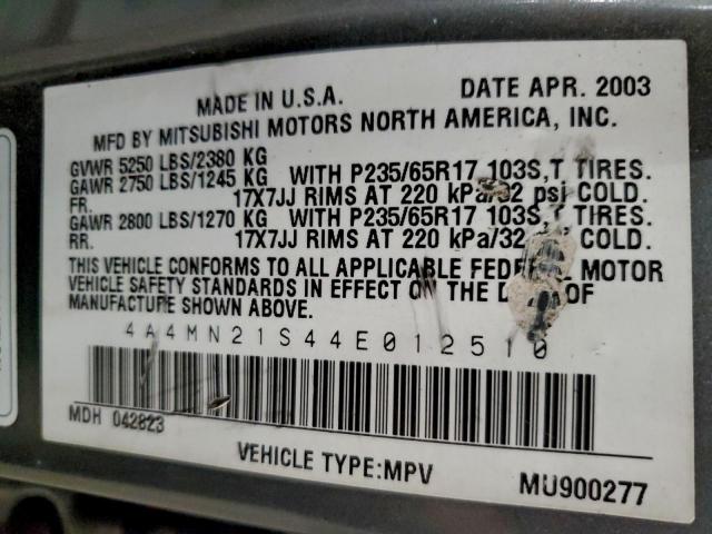 Mitsubishi Endeavor Ls Image 13