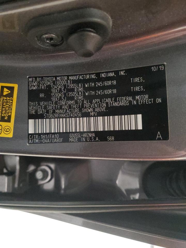 Toyota Highlander Le Image 7