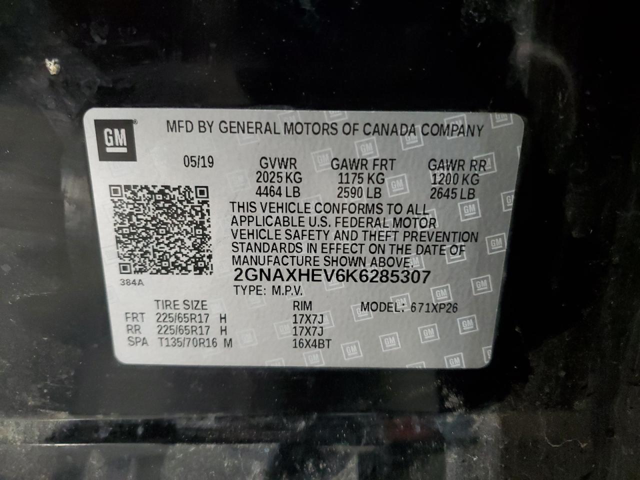 Chevrolet Equinox Ls Image 12