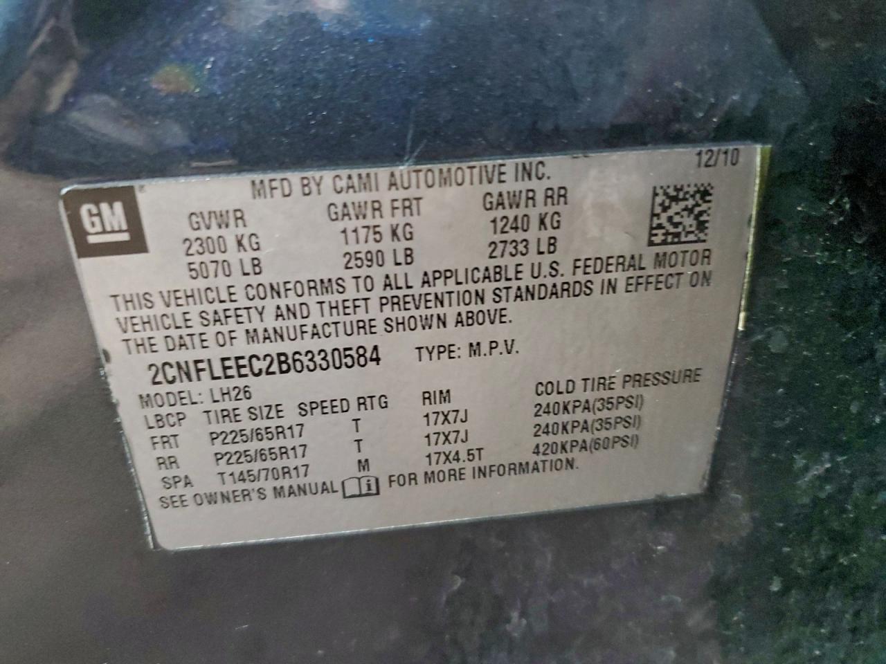 Chevrolet Equinox Lt Image 4