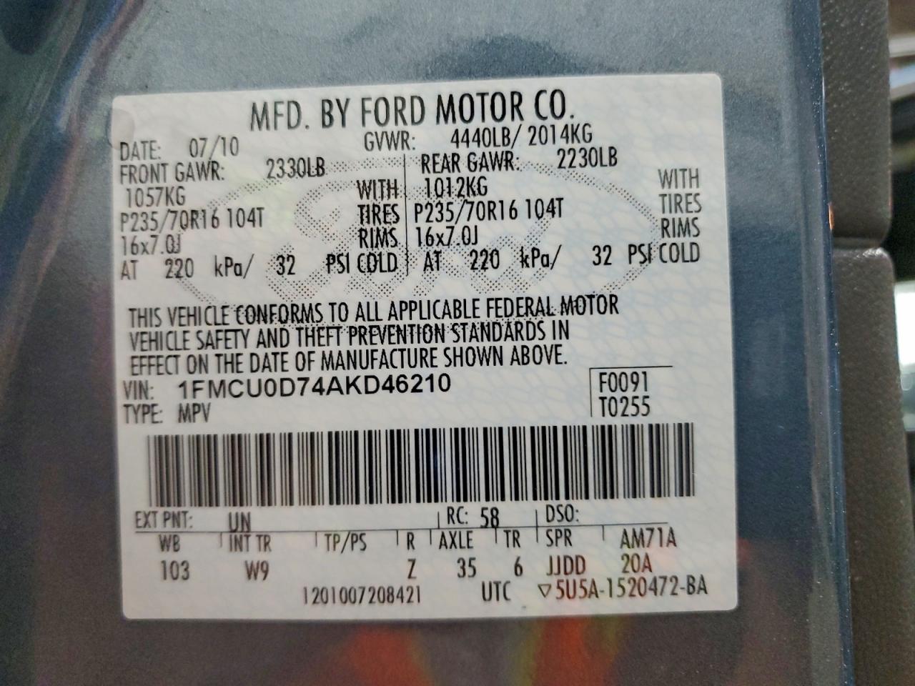 Ford Escape Xlt Image 13