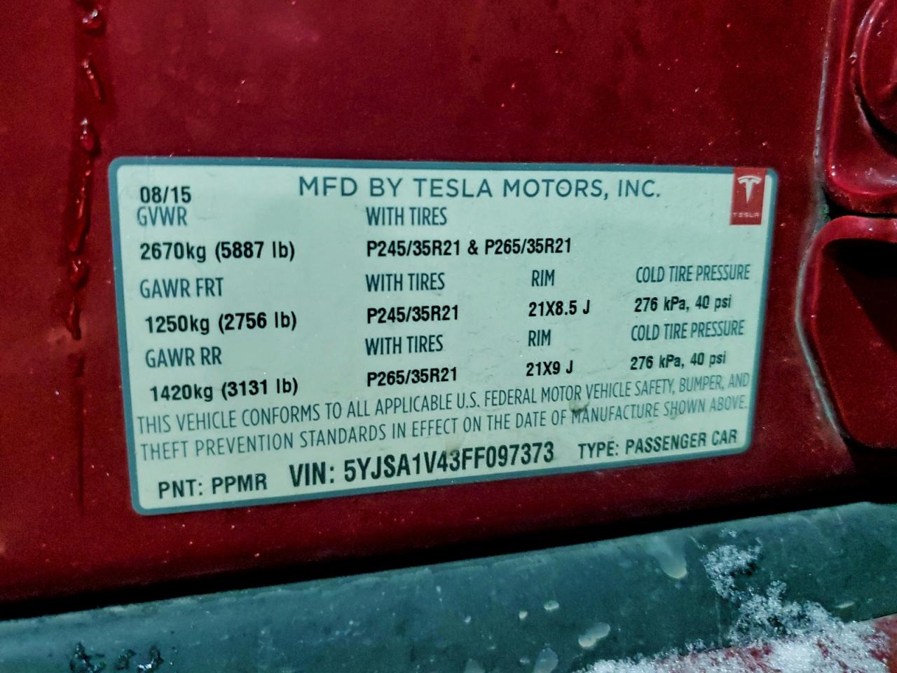 Tesla Model S P90d Image 10