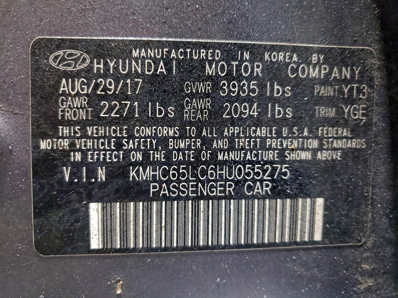 Hyundai Ioniq Blue Image 11