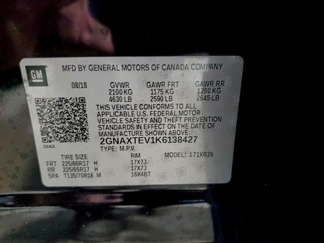 Chevrolet Equinox Lt Image 12