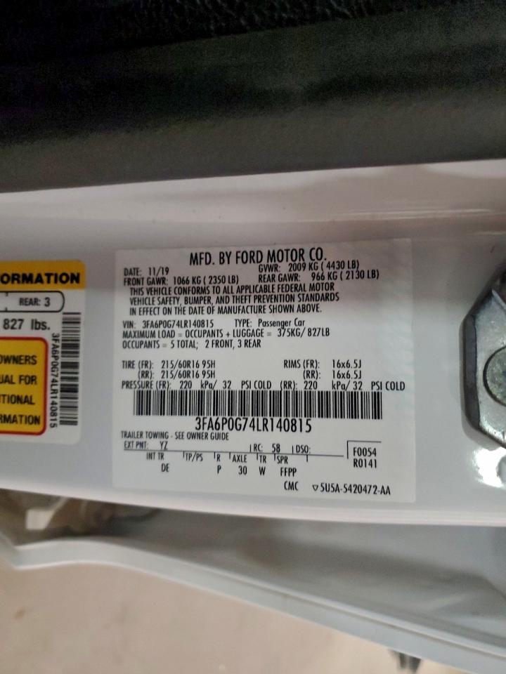 Ford Fusion S Image 6