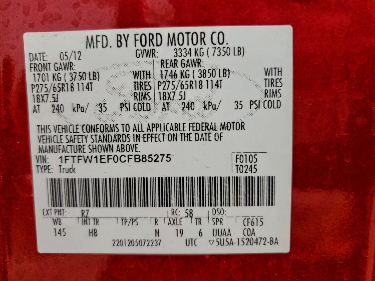 Ford F-150 Supercrew Image 11