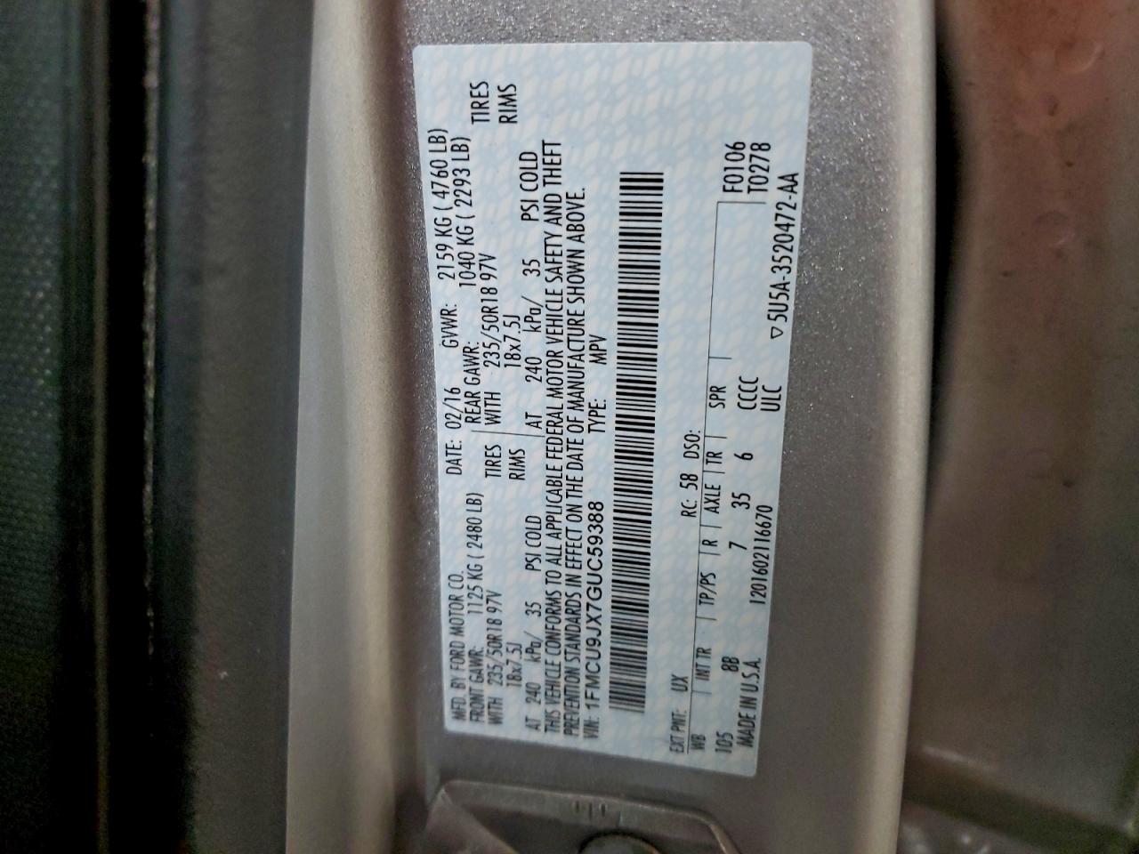 Ford Escape Titanium Image 9