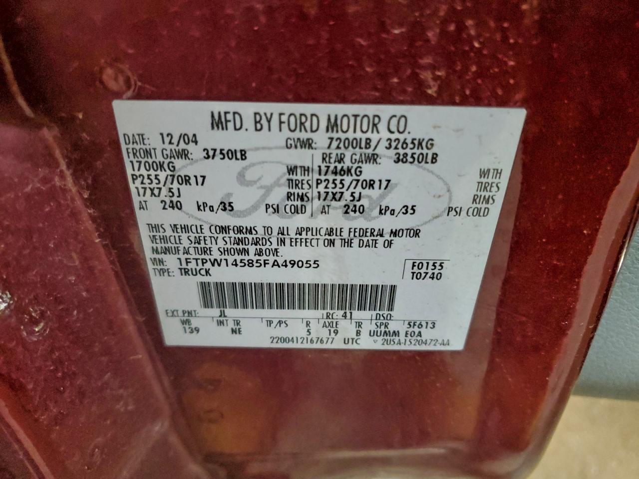 Ford F-150 Supercrew Image 8