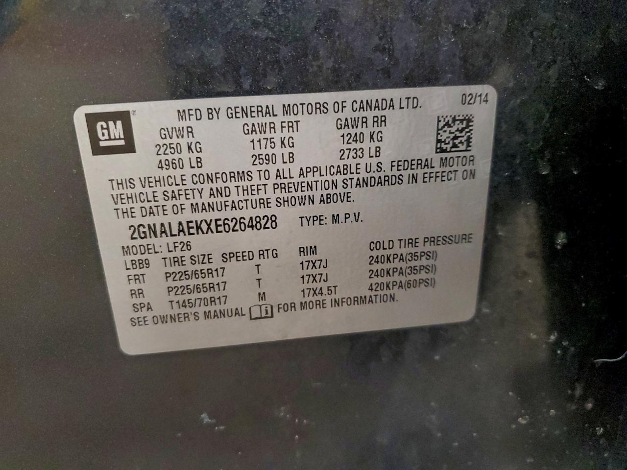 Chevrolet Equinox Ls Image 13