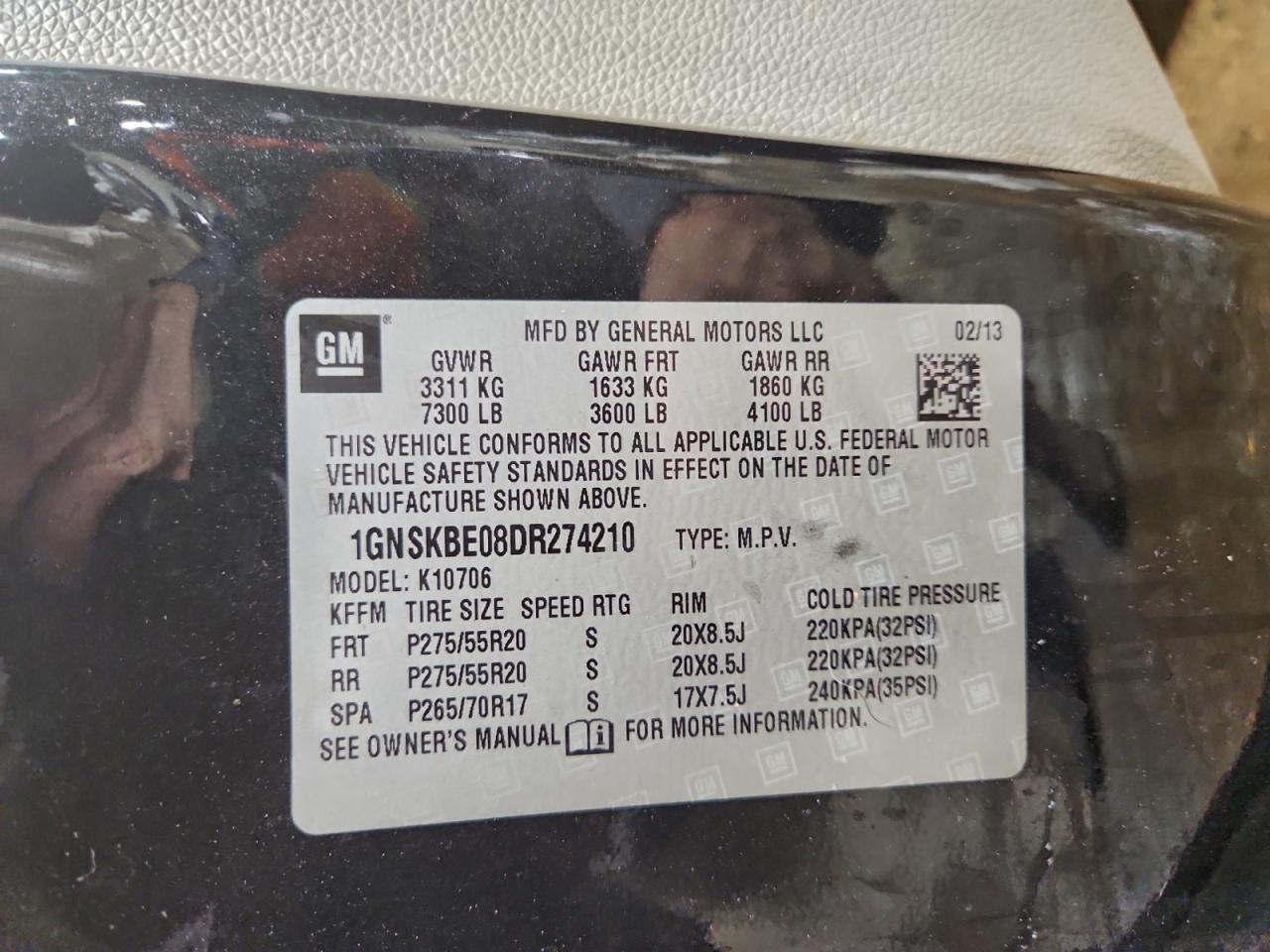 Chevrolet Tahoe K1500 Lt Image 8