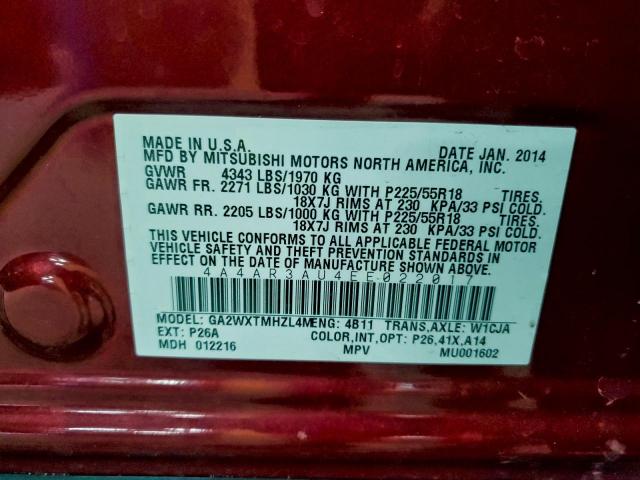 Mitsubishi Outlander Es Image 10